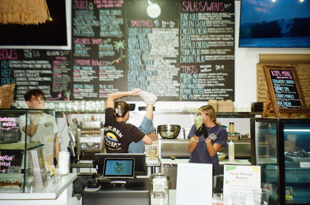 Inside Golden Juicery — Jupiter location