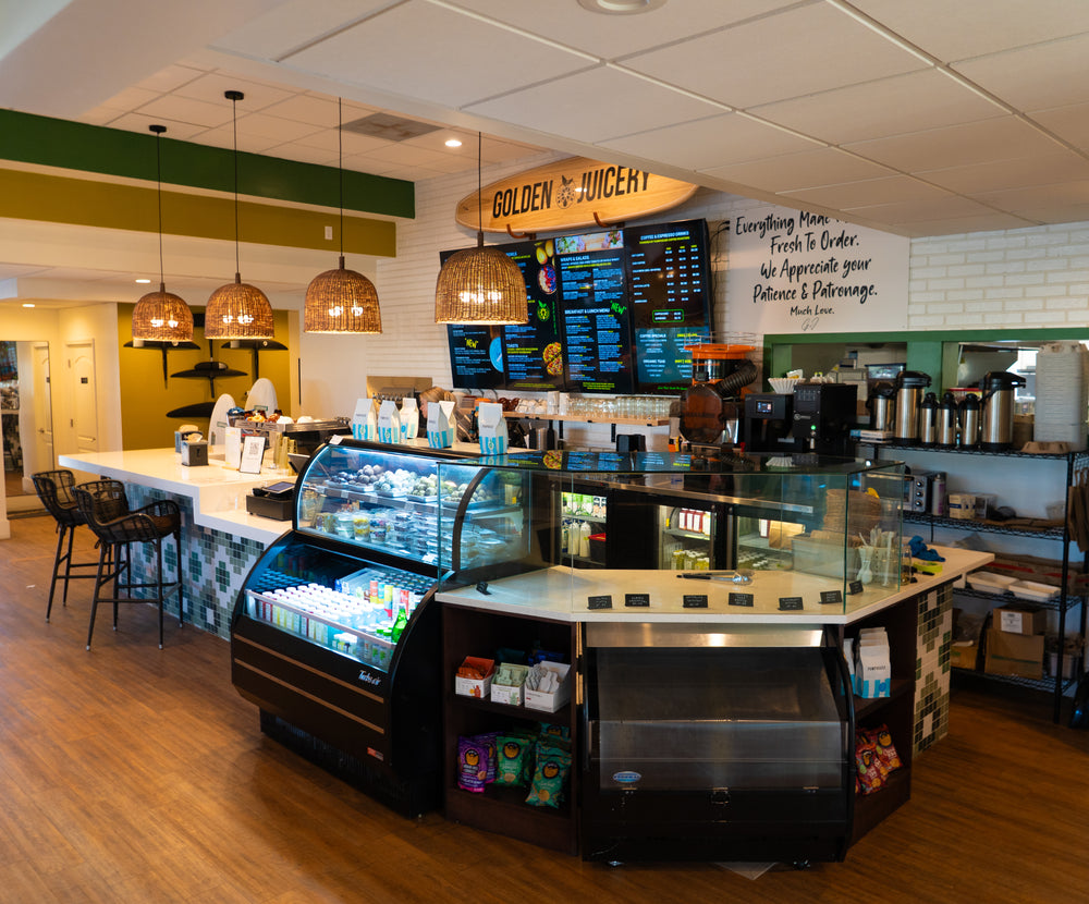 Inside Golden Juicery — Tequesta location