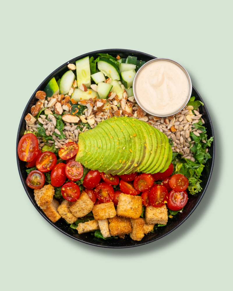 Salads, bowls & juice