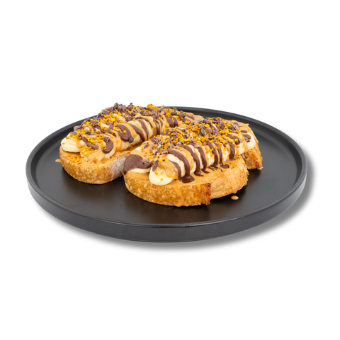 Chocolate Peanut Butter Toast