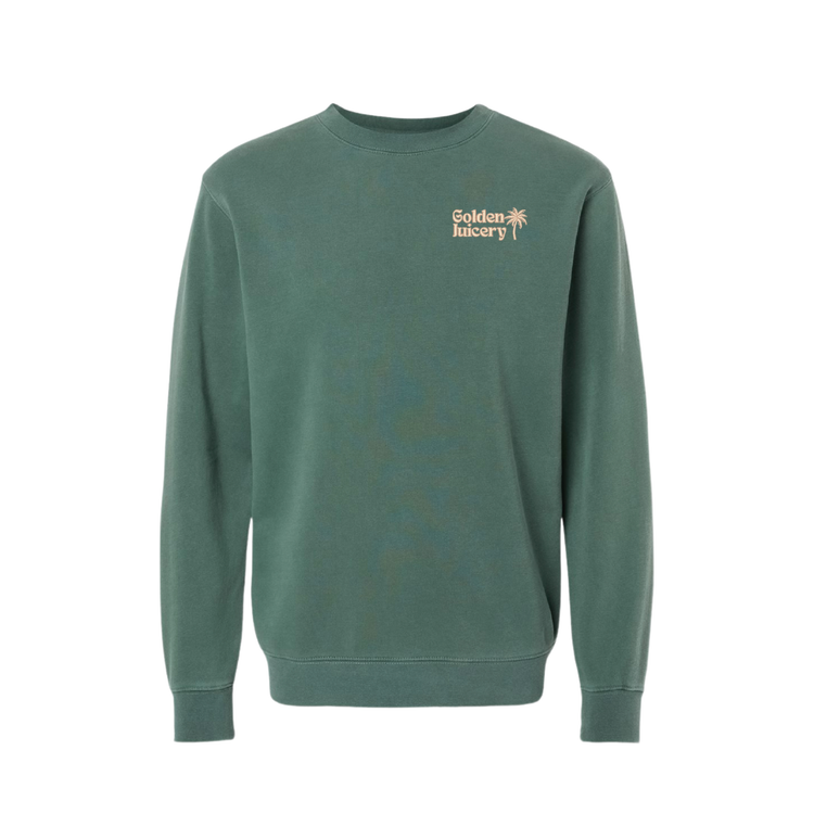 Crew Neck Alpine Green